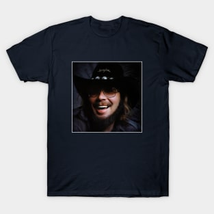 Hank Williams Jr - Dramatic Coloring T-Shirt